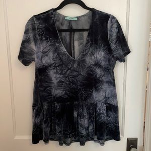 Karlie Velvet Top
